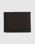 Quiksilver Mens Gutherie Leather Bi-Fold Wallet - Chocolate Brown