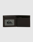 Quiksilver Mens Gutherie Leather Bi-Fold Wallet - Chocolate Brown