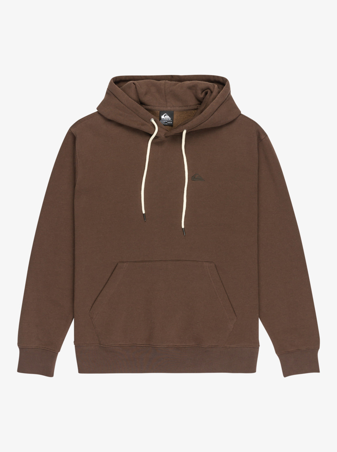 Quiksilver Mens Salt Water Hoodie - Chocolate Brown - ManGo Surfing