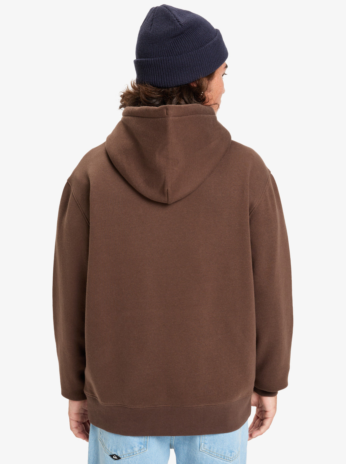 Quiksilver Mens Salt Water Hoodie - Chocolate Brown - ManGo Surfing