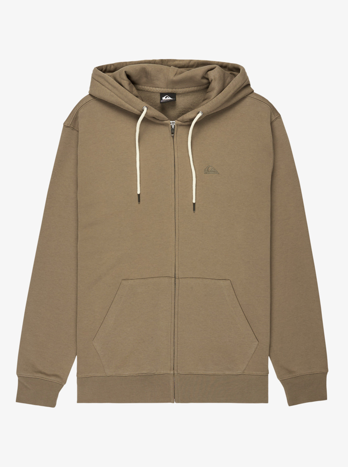 Quiksilver Mens Salt Water Full Zip Hoodie - Fallen Rock - ManGo Surfing