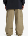 Quiksilver Mens Mercury Straight Out Wide Cargo Pants - Elmwood