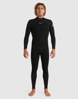 Quiksilver Mens 3/2mm Prologue Back Zip Wetsuit - Black - ManGo Surfing