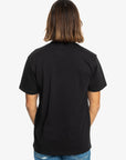 Quiksilver Mens Comp Logo T-Shirt - Black