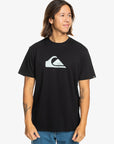 Quiksilver Mens Comp Logo T-Shirt - Black