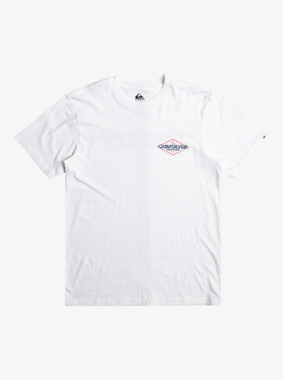 Quiksilver Mens Omni Sign T-Shirt - White