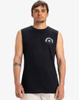 Quiksilver Mens EV Summer Road Muscle Tank Top - Black