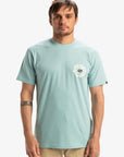 Quiksilver Mens Evo Road T-Shirt - Aquifer