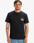 Quiksilver Mens Evo Future Islands T-Shirt - Black