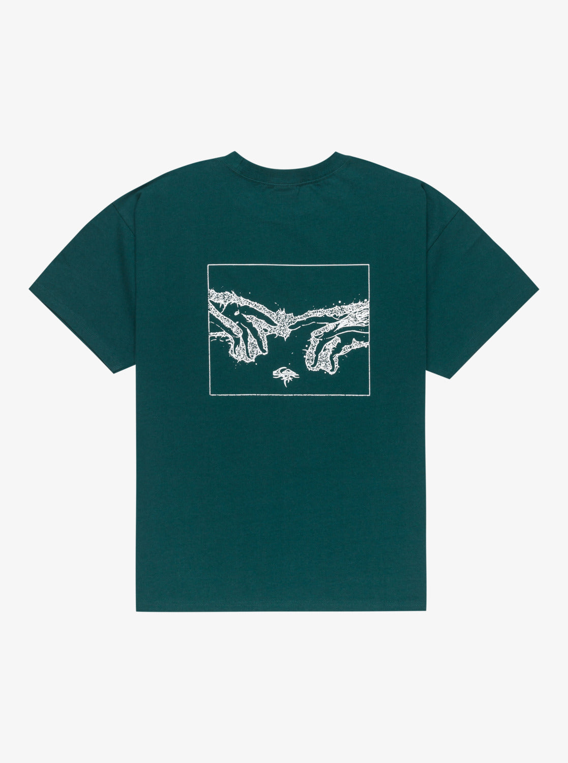 Quiksilver Mens Electric Connection T-Shirt - Botanical Connection - ManGo Surfing