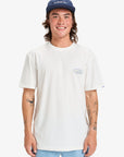 Quiksilver Mens Evo Border Lines T-Shirt - White