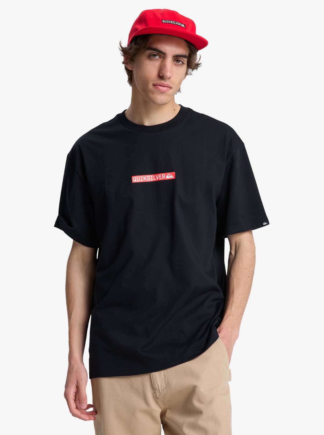 Quiksilver Mens DNA Clicker T-Shirt - Black