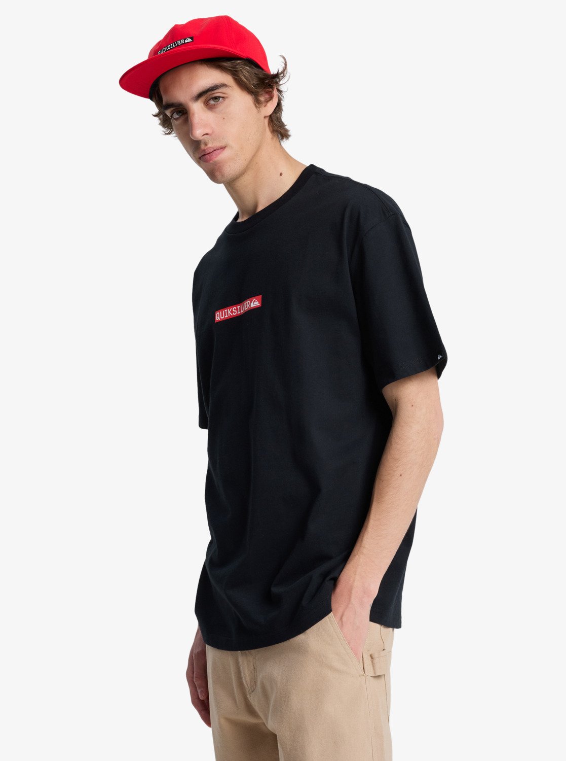 Quiksilver Mens DNA Clicker T-Shirt - Black