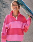 Roxy Womens Cross Your Mind Sweatshirt - Honey Suckle