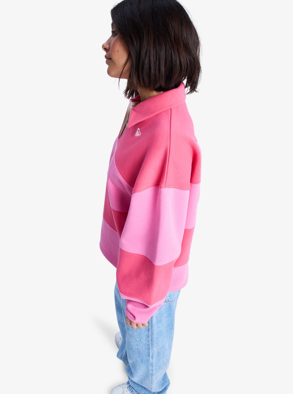 Roxy Womens Cross Your Mind Sweatshirt - Honey Suckle