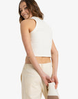 Roxy Womens Iconic Days Tank Top - Egret - ManGo Surfing