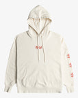 RVCA Womens Roses Only Pullover Hoodie - Salt