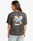 RVCA Womens Pegasus T-Shirt - Pirate Black