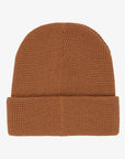 RVCA Mens Dayshift Beanie Hat - One Size - Camel