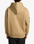 RVCA Mens Deep Think Hoodie - Coyote