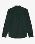 RVCA Mens Freeman Cord Long Sleeve Shirt - Hunter Green