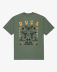 RVCA Mens Butterfly Poster T-Shirt - Balsam Green