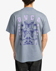 RVCA Mens Butterfly Poster T-Shirt - Flint Stone