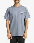 RVCA Mens Butterfly Poster T-Shirt - Flint Stone