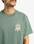 RVCA Mens Las Cruces T-Shirt - Balsam Green