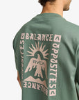 RVCA Mens Las Cruces T-Shirt - Balsam Green
