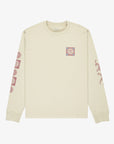 RVCA Mens Spin Long Sleeve T-Shirt - Ceramic