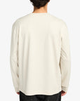 RVCA Mens Spin Long Sleeve T-Shirt - Ceramic