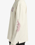 RVCA Mens Spin Long Sleeve T-Shirt - Ceramic