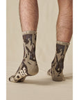 Eco Camo Crew Sock - Mens Socks (3 Pack) - Camo/Assorted - ManGo Surfing