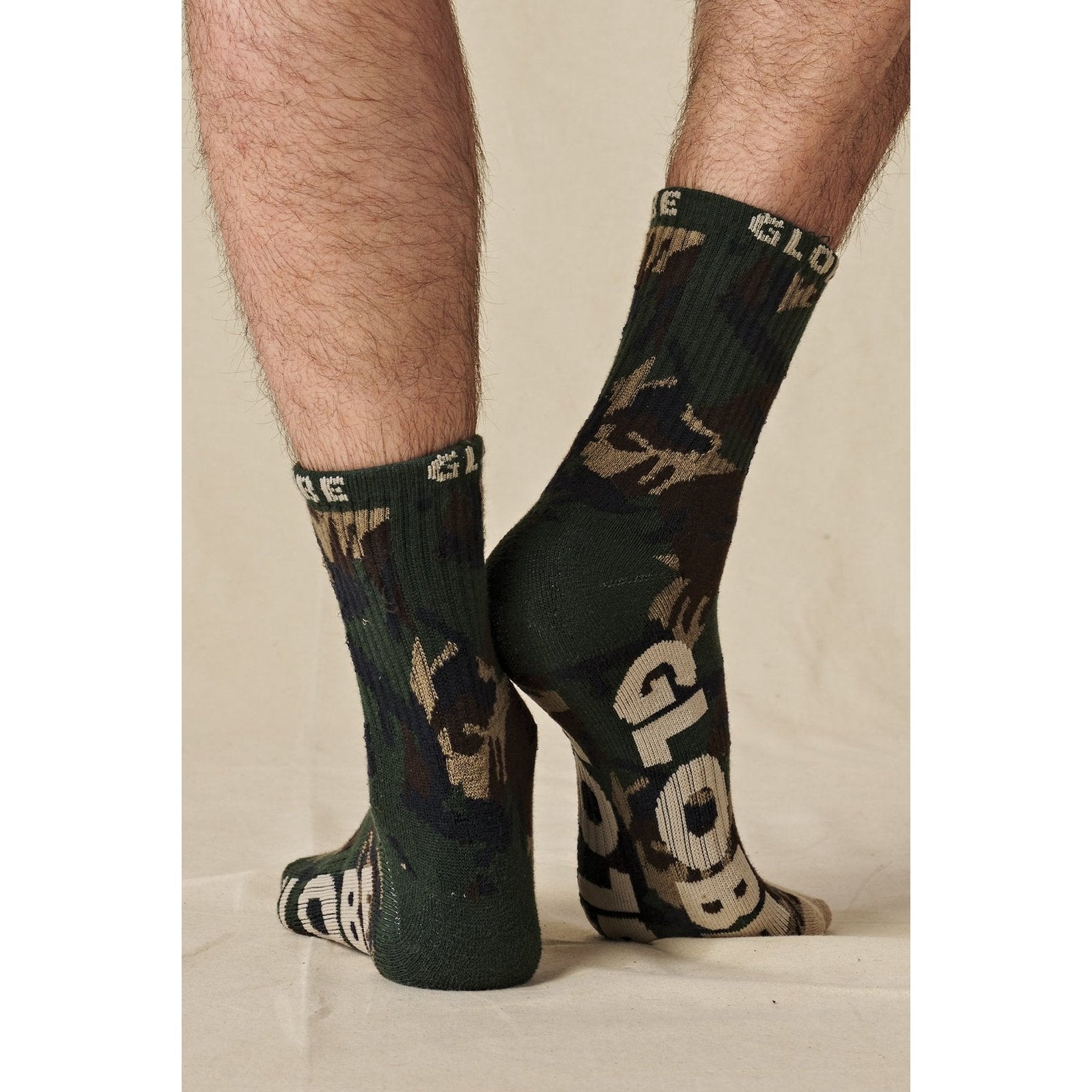 Eco Camo Crew Sock - Mens Socks (3 Pack) - Camo/Assorted - ManGo Surfing