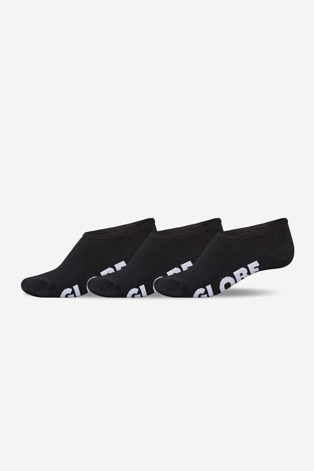 Globe Low Impact Invisible Socks (3 Pack) - Black - ManGo Surfing