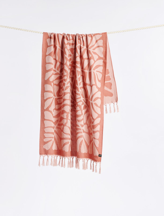 Slowtide - Hapa Turkish Towel - Dried Clay - ManGo Surfing