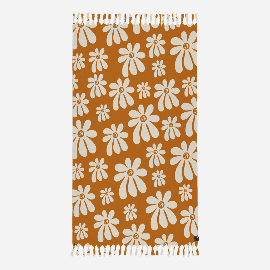 Iggy Beach Towel - One Size - Burnt Orange - ManGo Surfing