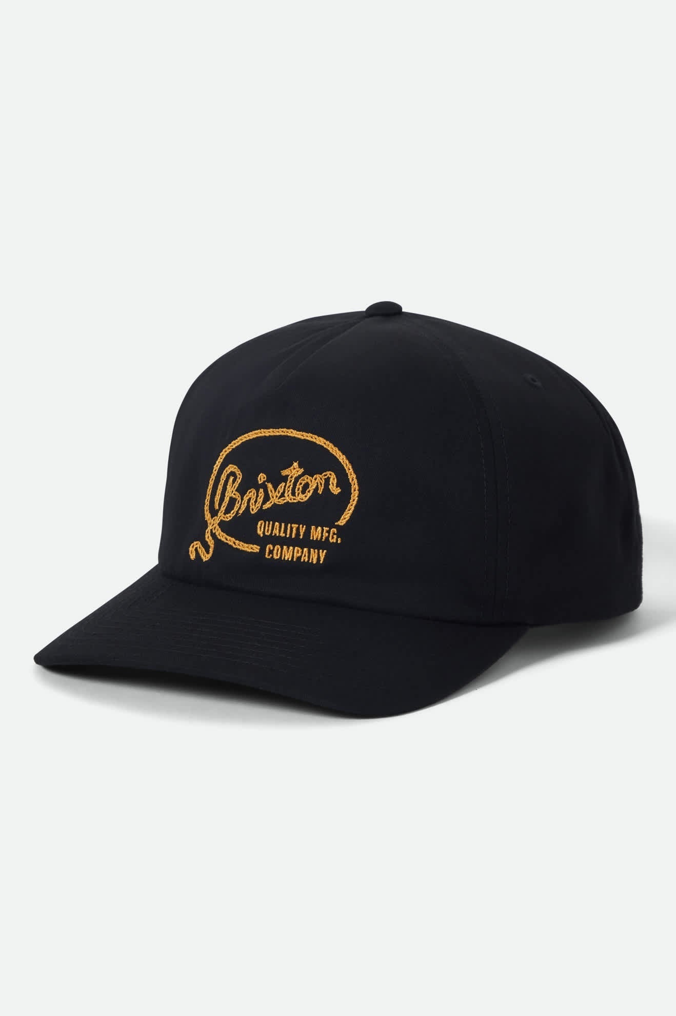Brixton Gallatin Snapback Hat - Black
