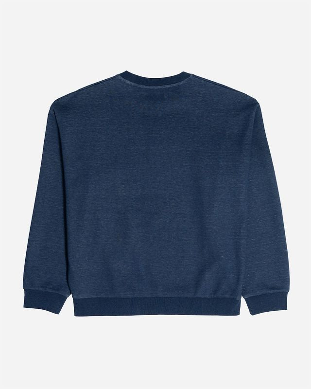 Lost Mens Crewed Fleece - Indigo - ManGo Surfing