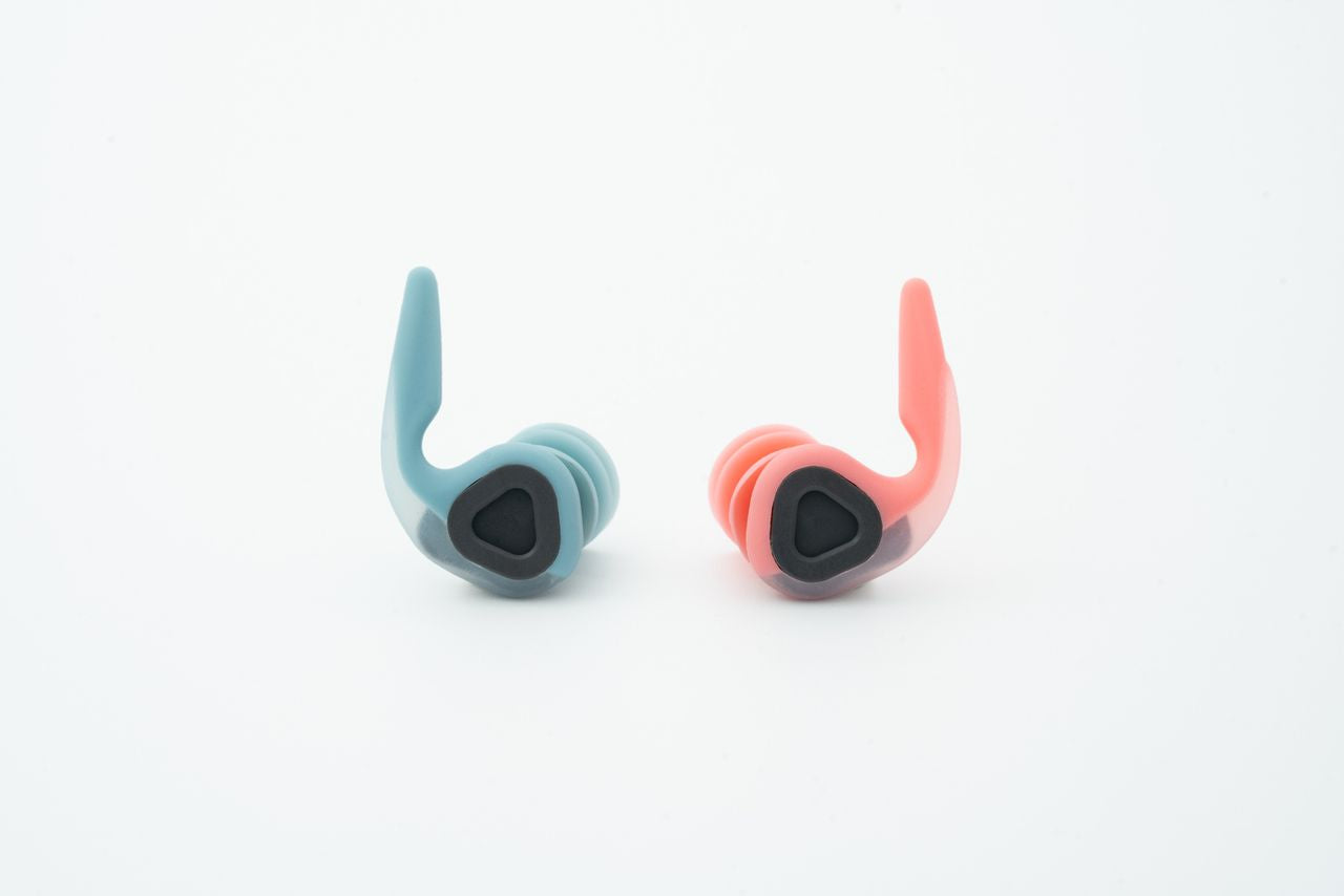 Surf Ears 4.0 Ear Plugs - Coral/Sky - ManGo Surfing