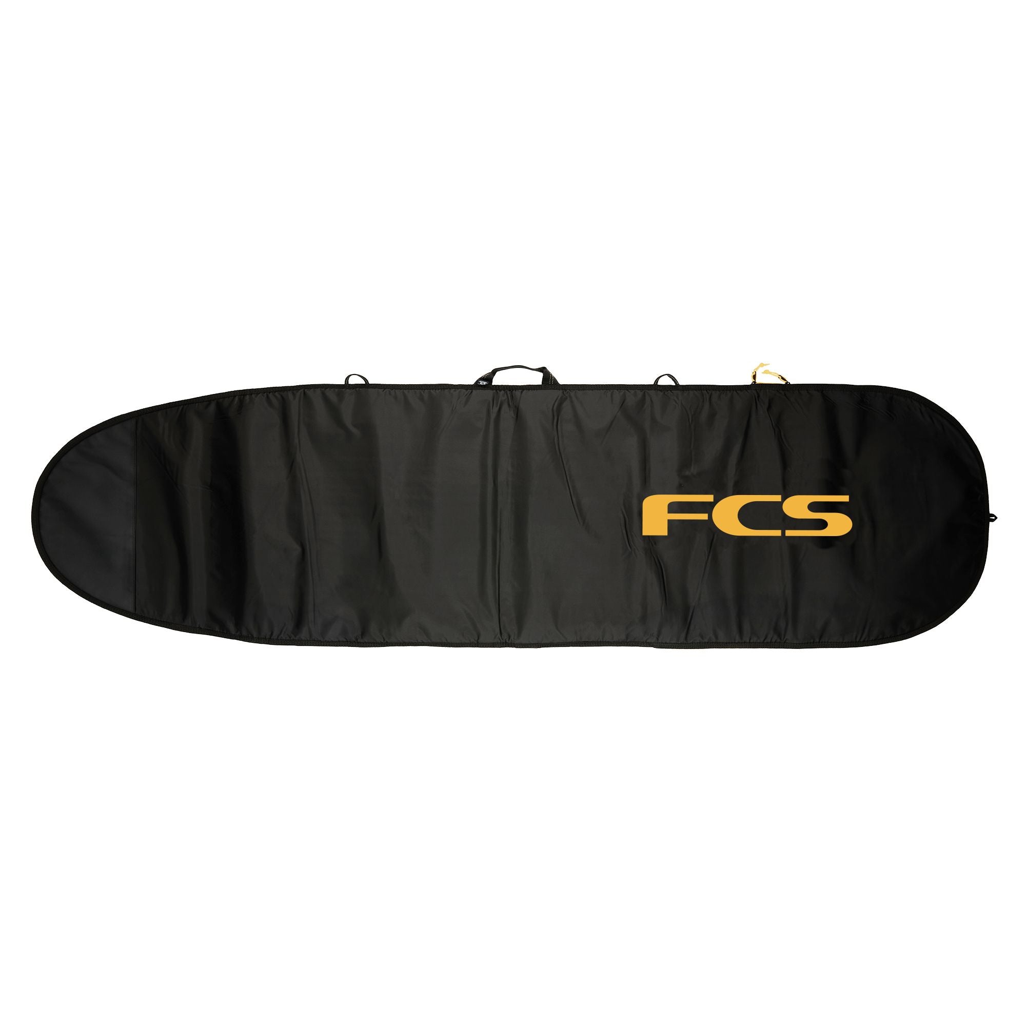 FCS Classic Fun Board Cover - Black/Mango - ManGo Surfing