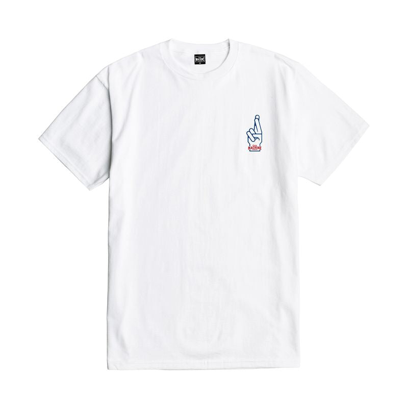 Loser Machine Benchmark Stock Short Sleeve T-Shirt - White