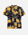 Lost Mens Wildflower Woven Shirt - Gold - ManGo Surfing