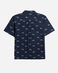 Lost Mens Tapa Woven Shirt - Navy - ManGo Surfing