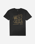 Lost Mens Wave Fighter T-Shirt - Black - ManGo Surfing