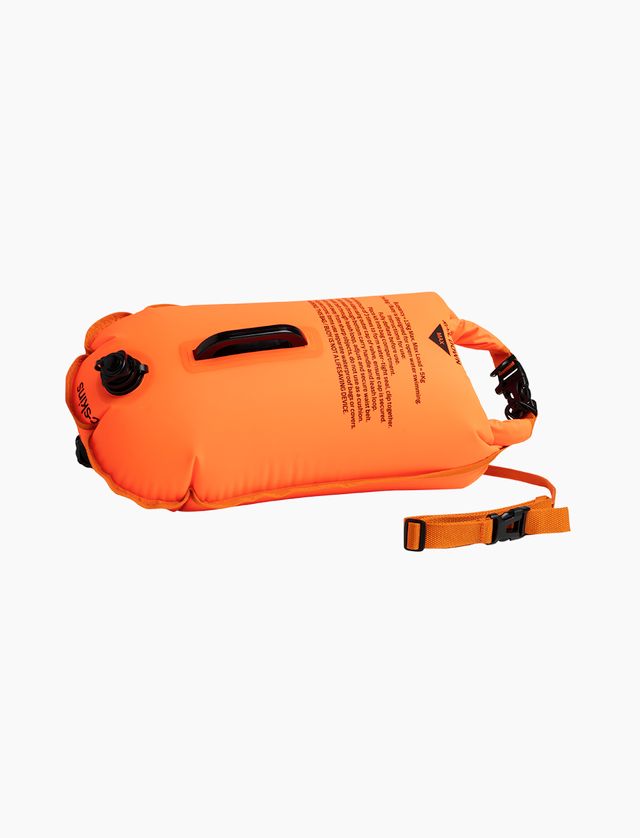 Swim Research Swim Safety Buoy and Dry Bag (20L) - Orange - ManGo Surfing