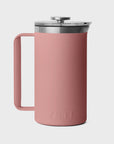 Yeti Rambler French Press 34oz - Sandstone Pink