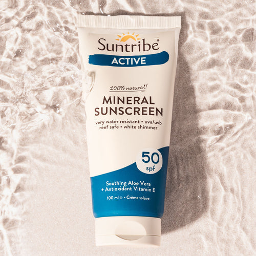 Suntribe Active Organic Mineral Sunscreen SPF 50
