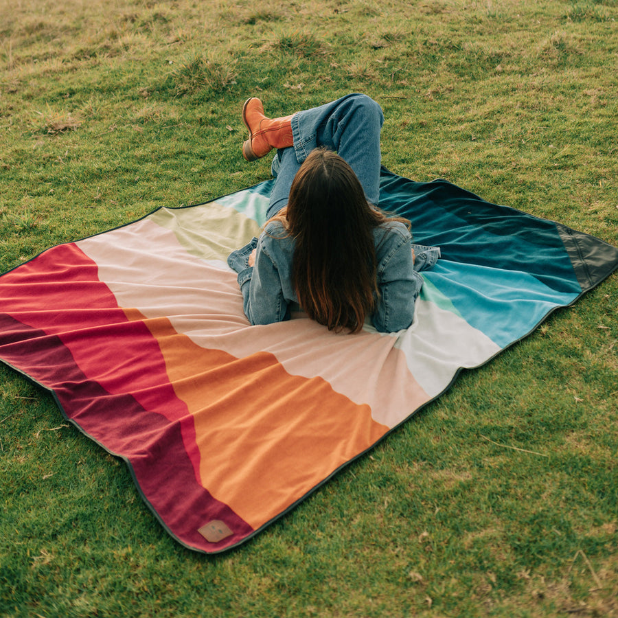 Slowtide Haleakala Camp Blanket - Multicoloured